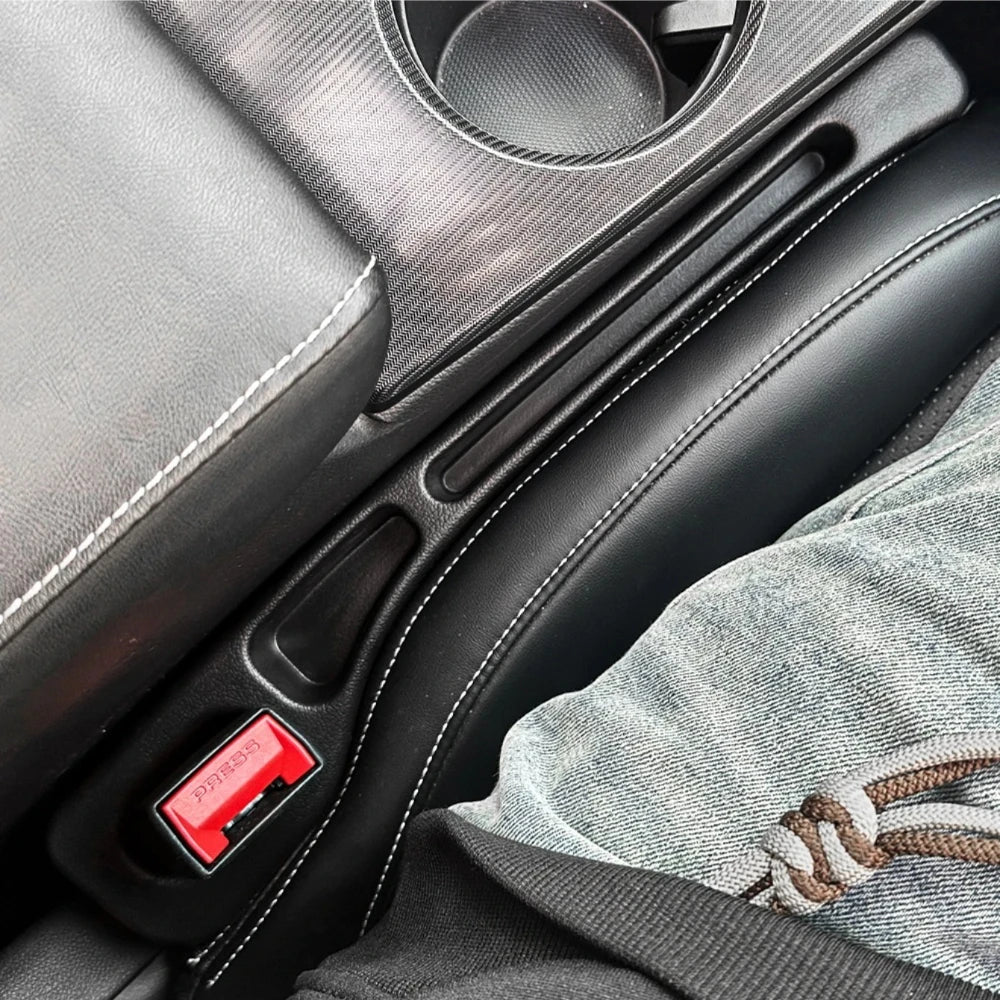 Car Seat Gap Filler - 2-Piece Console Organizer