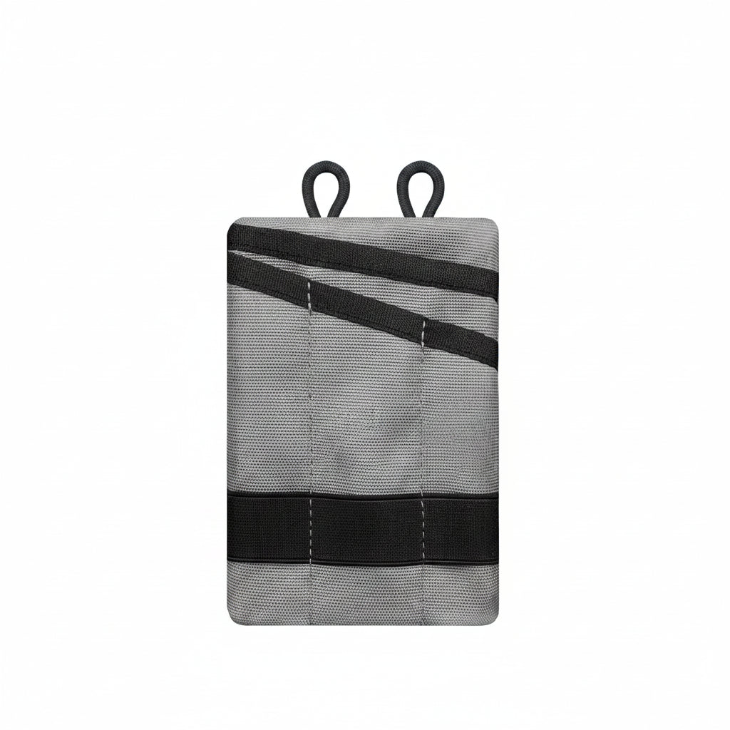 MOLLE EDC Pouch - Belt Waist Pack for Keys and Cards - Gray