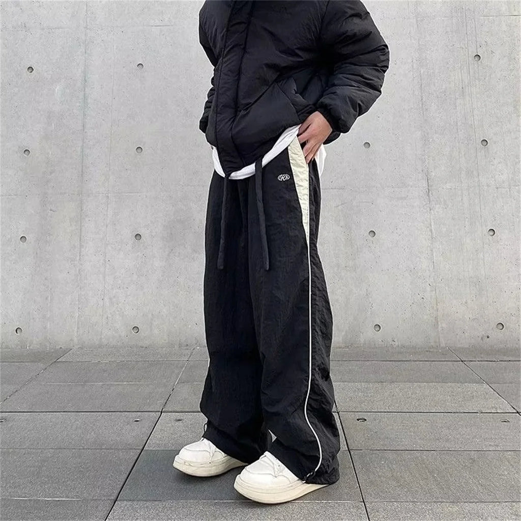 Women's Baggy Cargo Pants - Wide Leg Streetwear Joggers