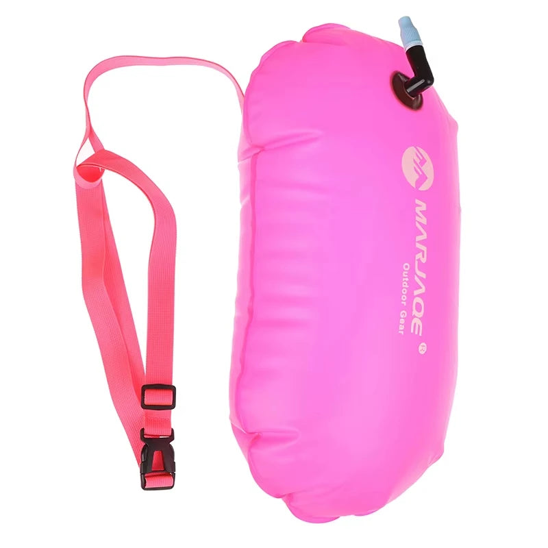 Inflatable Swim Buoy - PVC Open Water Tow Float Bag