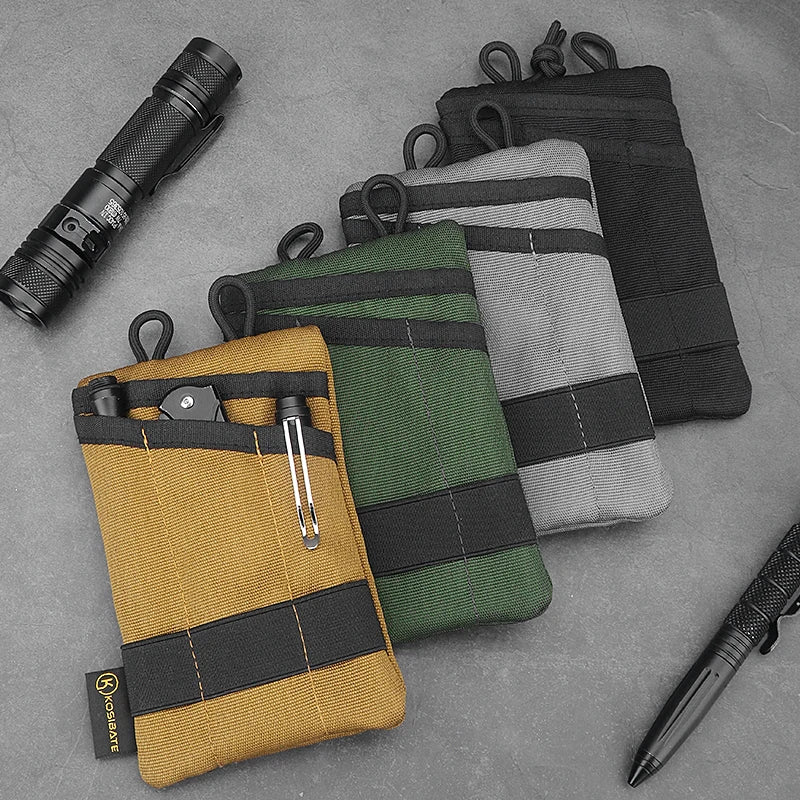 MOLLE EDC Pouch - Belt Waist Pack for Keys and Cards