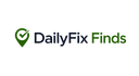 Logo of DailyFix Finds with a green check mark on a white background