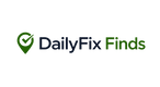 Logo of DailyFix Finds with a green check mark on a white background