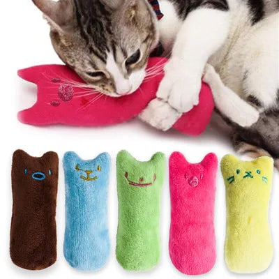 Teeth Grinding Catnip Toys Funny - For Everyday Pet Use