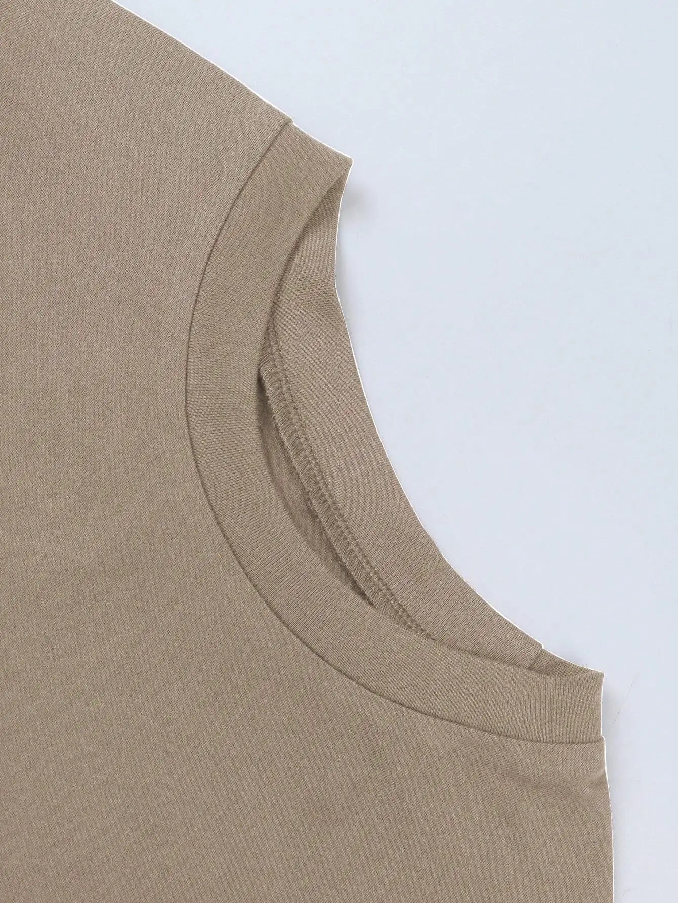 Women's Basic T-Shirt - Solid Short Sleeve Minimalist Top