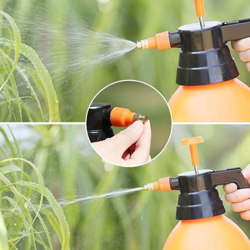 Handheld Garden Pump Sprayer - Lawn and Plant Spray Bottle
