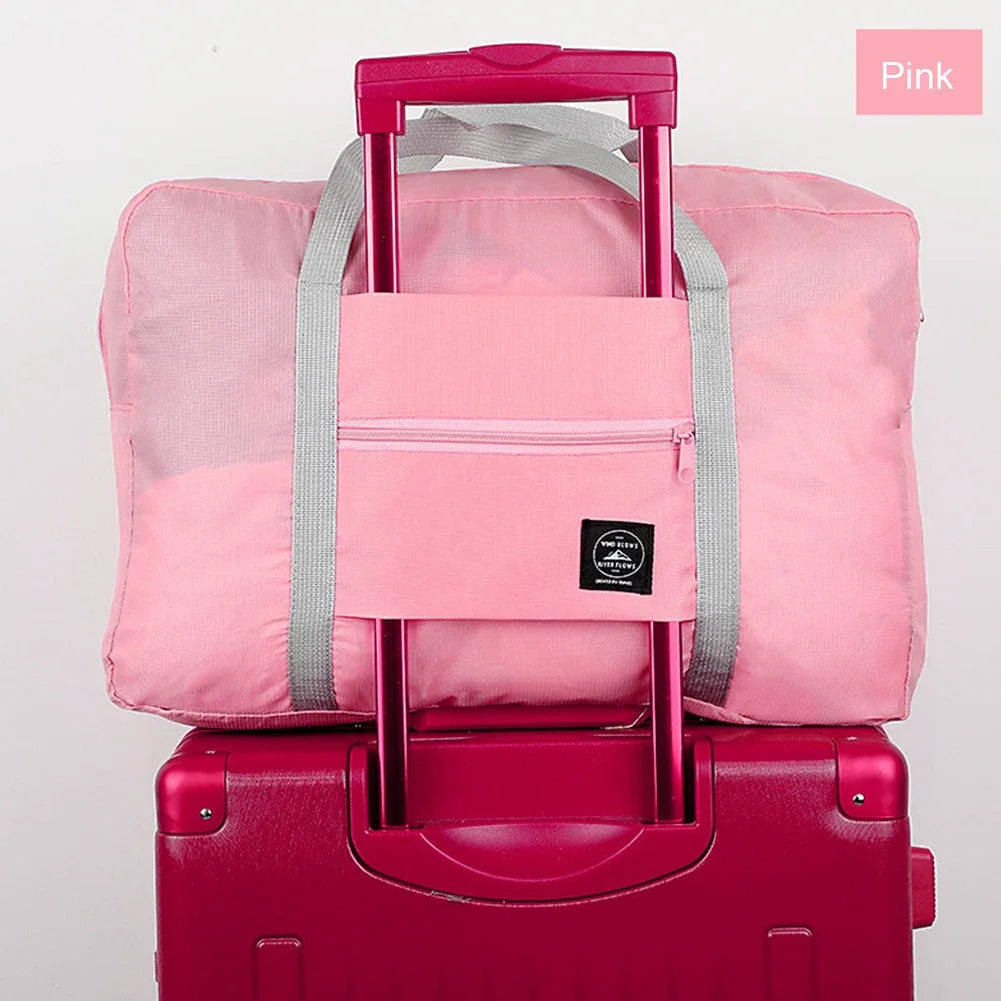 Foldable Waterproof Travel Bag – Lightweight Storage for Trips