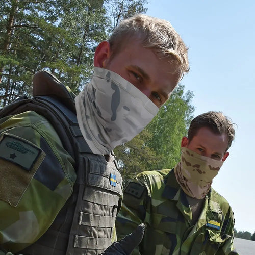Camo Neck Gaiter - Breathable Outdoor Face Covering