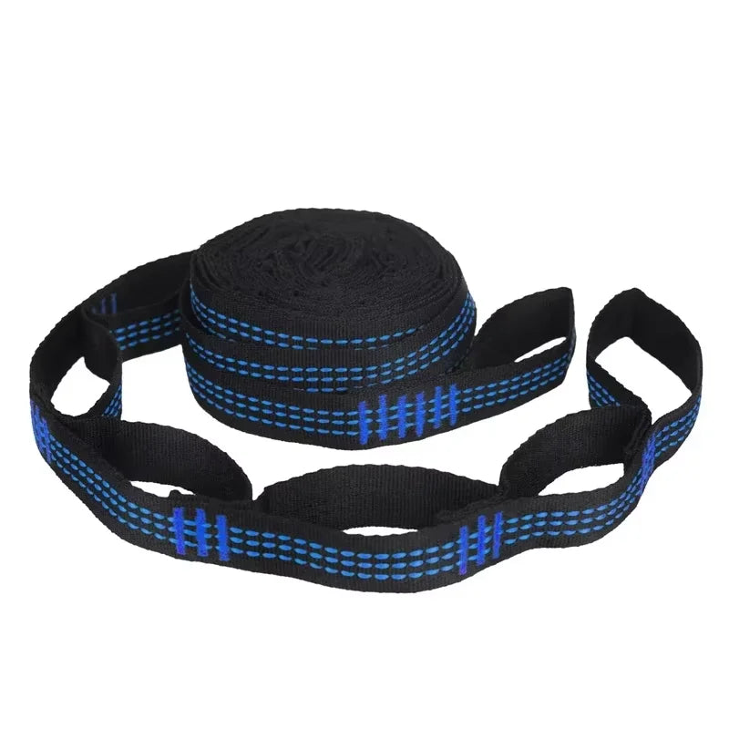 Hammock Hanging Straps - Outdoor Strap Set for Camping - Blue