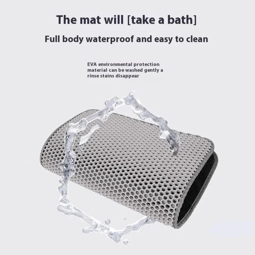 90x60cm Cat Litter Mat Double - For Everyday Pet Use