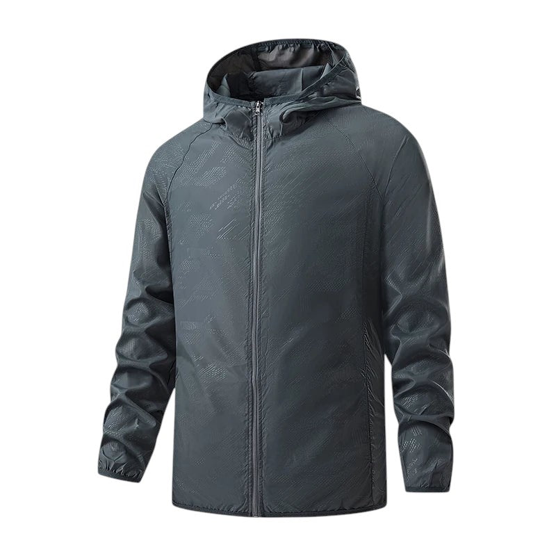 Packable Hiking Windbreaker - Lightweight Unisex Jacket