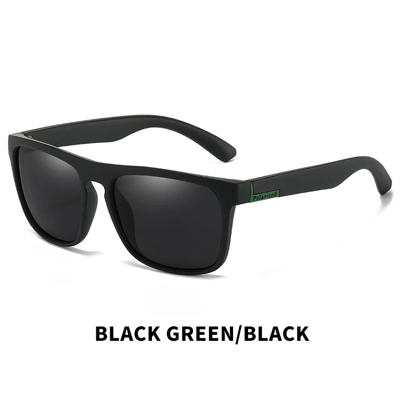 Square Polarized Sunglasses - Driving Eyewear - C5