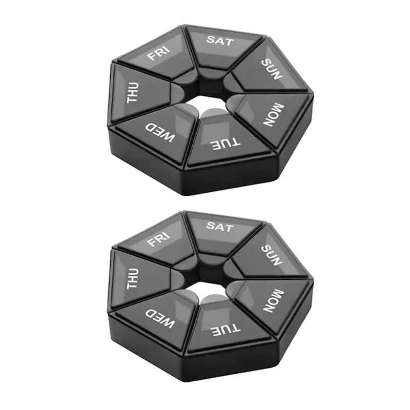 Days Pill Storage Box Mini - For Travel and Daily Carry