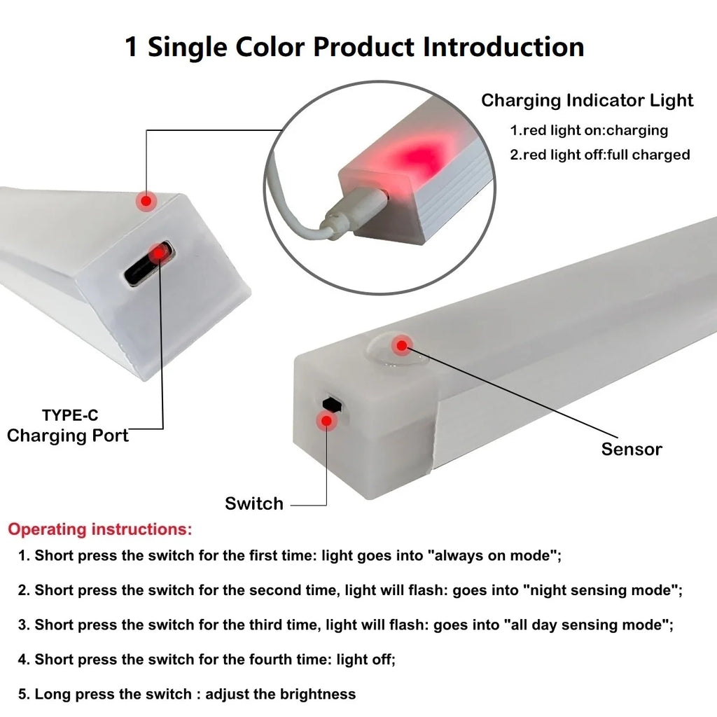 DailyFix Rechargeable Motion Sensor LED Light Bar