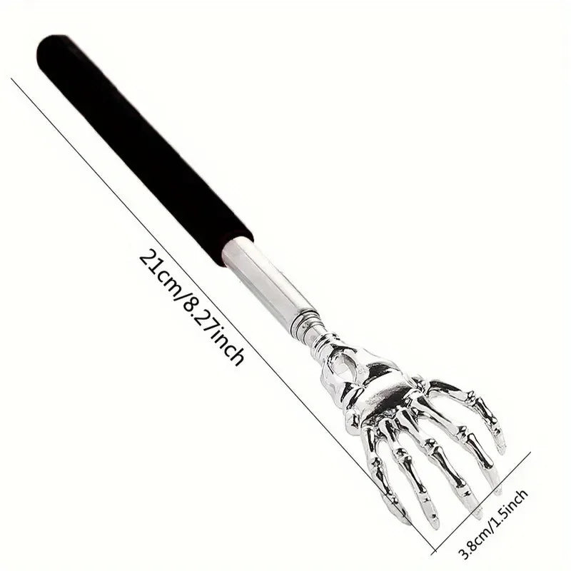 Telescopic Back Scratcher – Stainless Steel Reach Tool for Relief