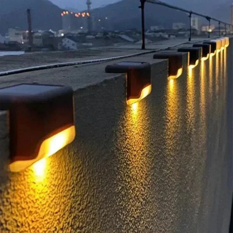 Solar Step Deck Lights – Waterproof Path Lighting for Outdoor Stairs