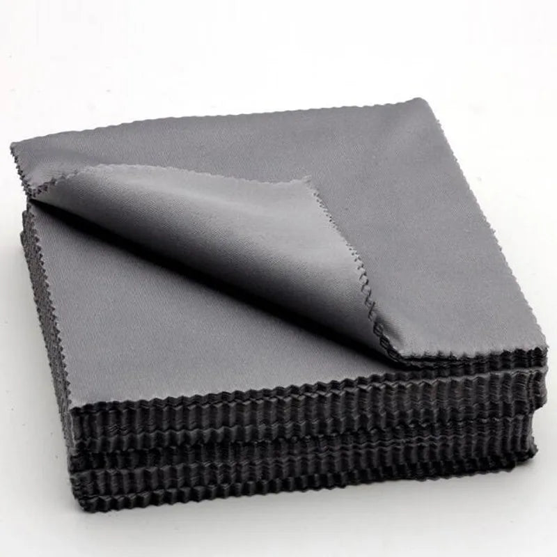 Microfiber Eyewear Cleaning Cloths - Black Lens Cloth Set
