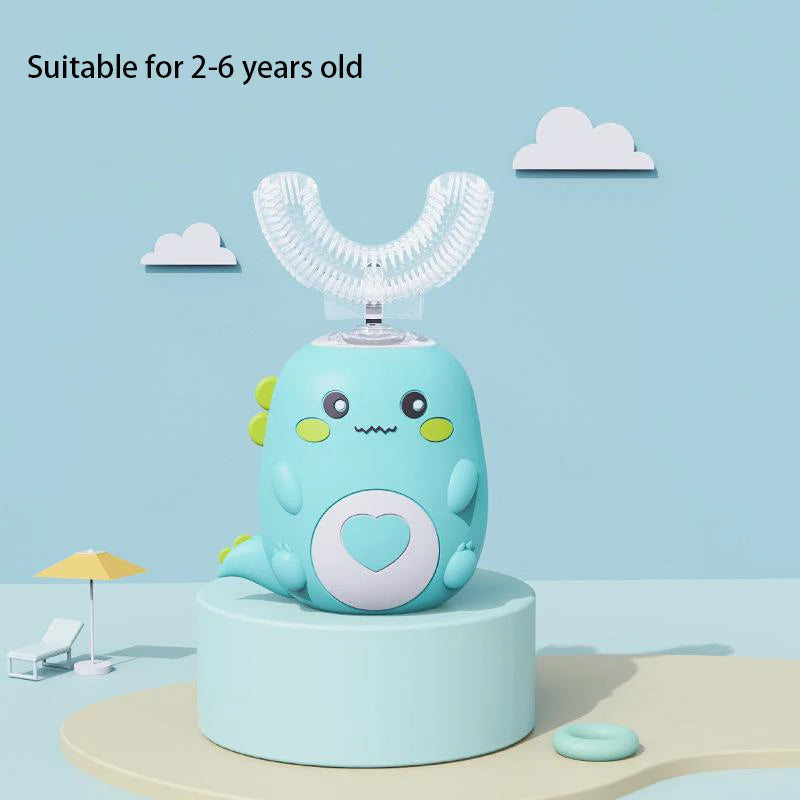 Children U-shaped Electric Toothbrush Degrees - For Travel and Daily Carry