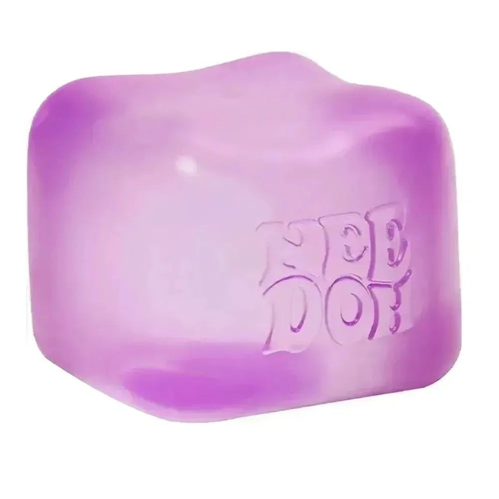 Sensory Fidget Cube - Colorful Squeeze Desk Toy - Purple