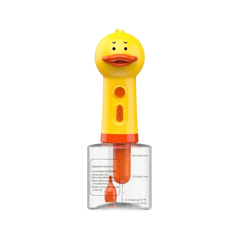 Automatic Pet Foam Dispenser Yellow - For Everyday Pet Use