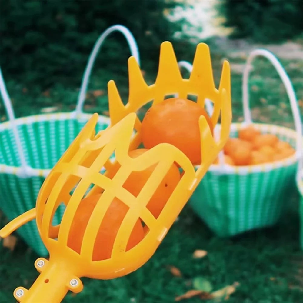 Fruit Picker Tool - Garden Harvesting Basket Attachment