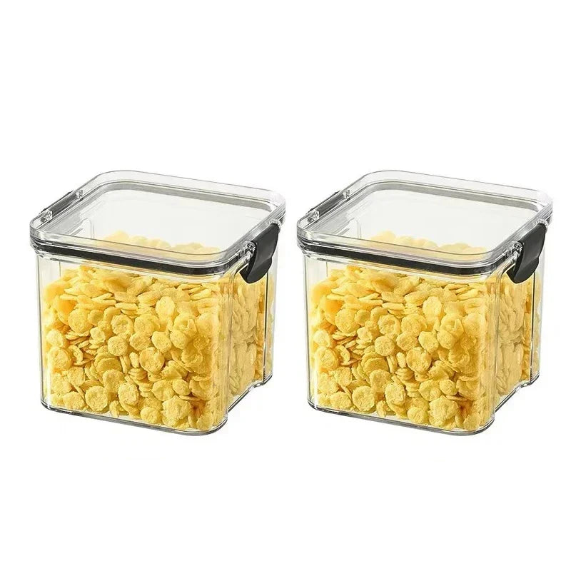 Sealed Jars Kitchen Organizer Grain - For Kitchen Storage and Prep