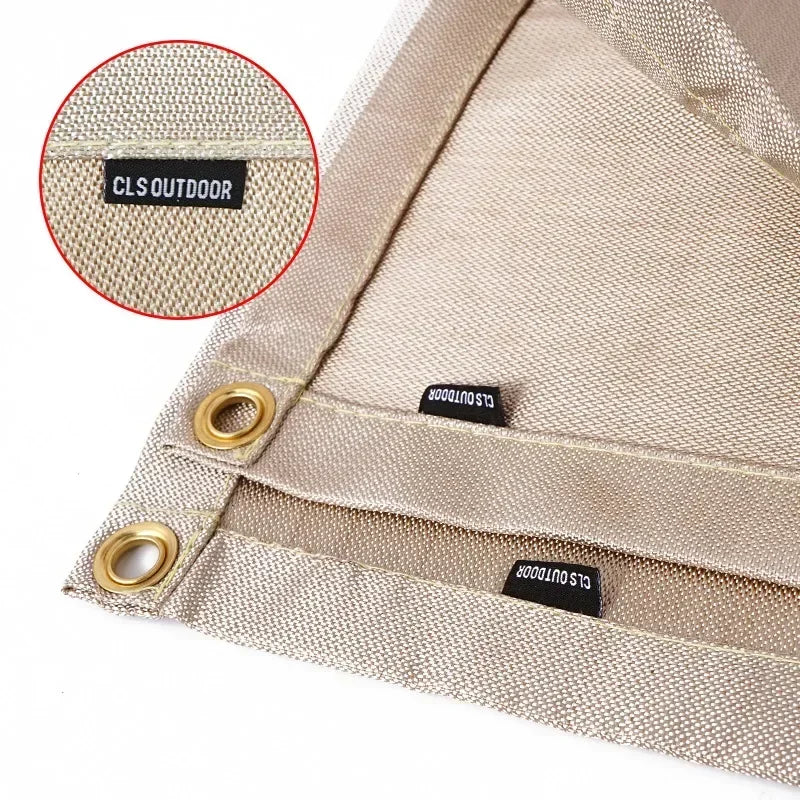 Fiberglass Grill Mat - Outdoor Barbecue Insulation Pad