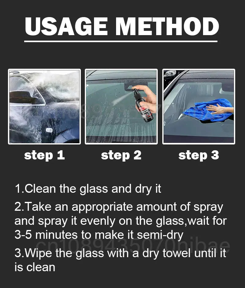 DailyFix Car Glass Water Repellent Spray
