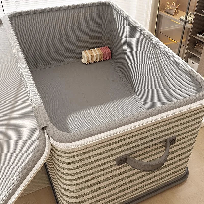 Lockable Foldable Storage Box - Password Bin for Closet Storage