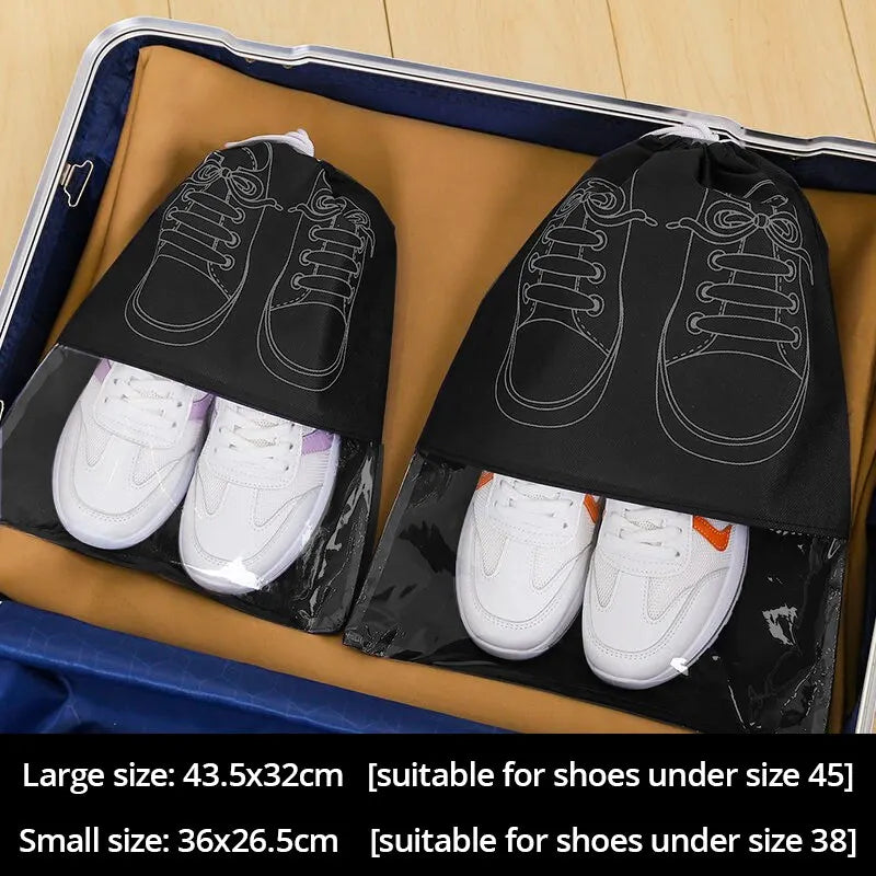 Shoe Storage Bag Thickened Non-woven - For Travel and Daily Carry