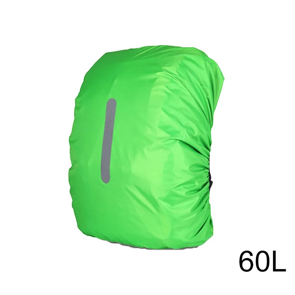 Backpack Rain Cover - 20L-80L Outdoor Pack Cover - Green 60L