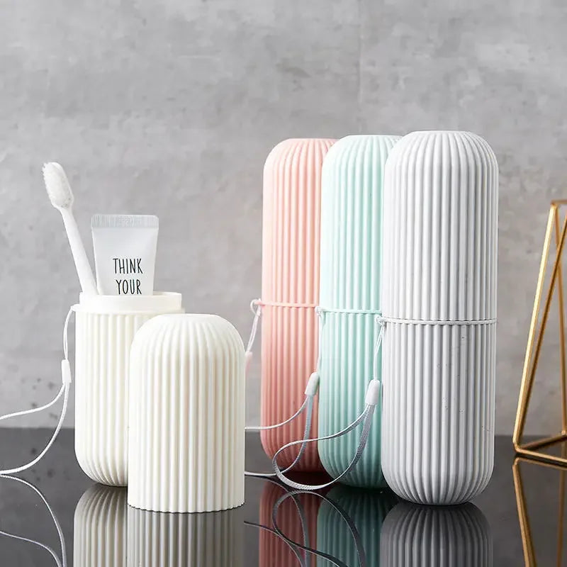 Toothpaste Toothbrush Protect Holder Case - For Travel and Daily Carry