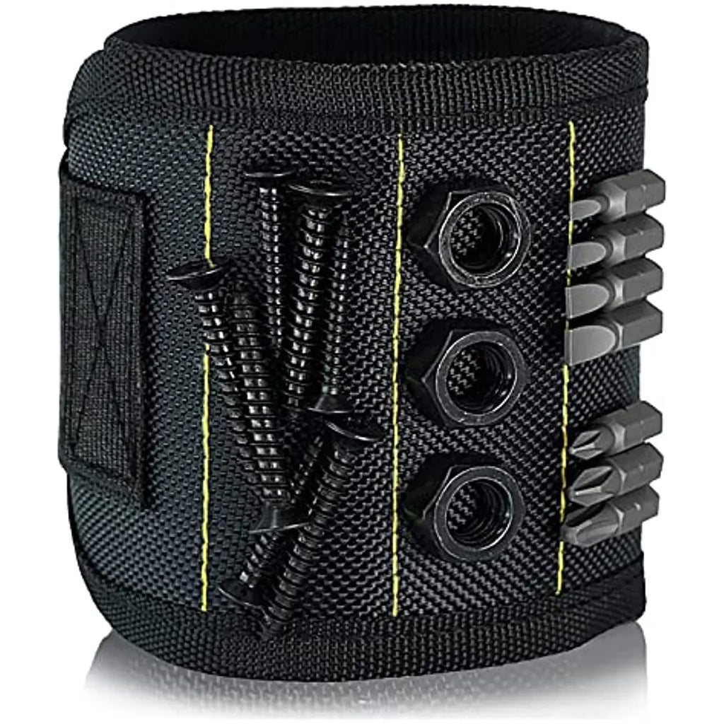 Magnetic Wristband Tool Holder - Screw and Bit Organizer