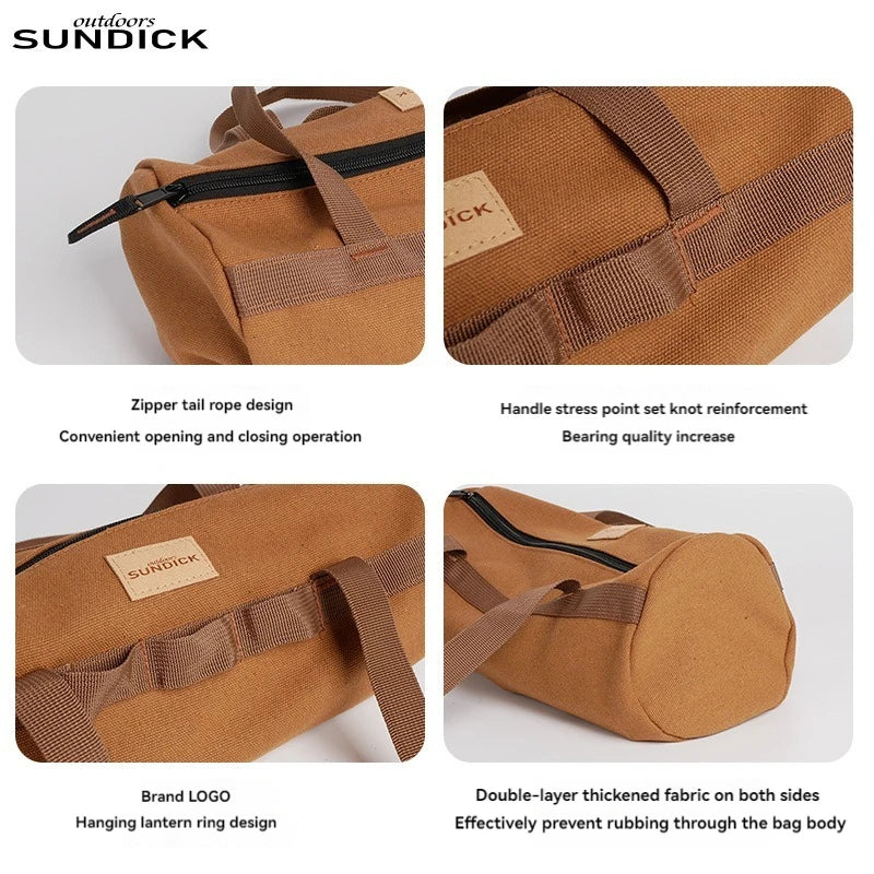 Picnic Cutlery Carrying Case - Portable Tableware Storage Bag