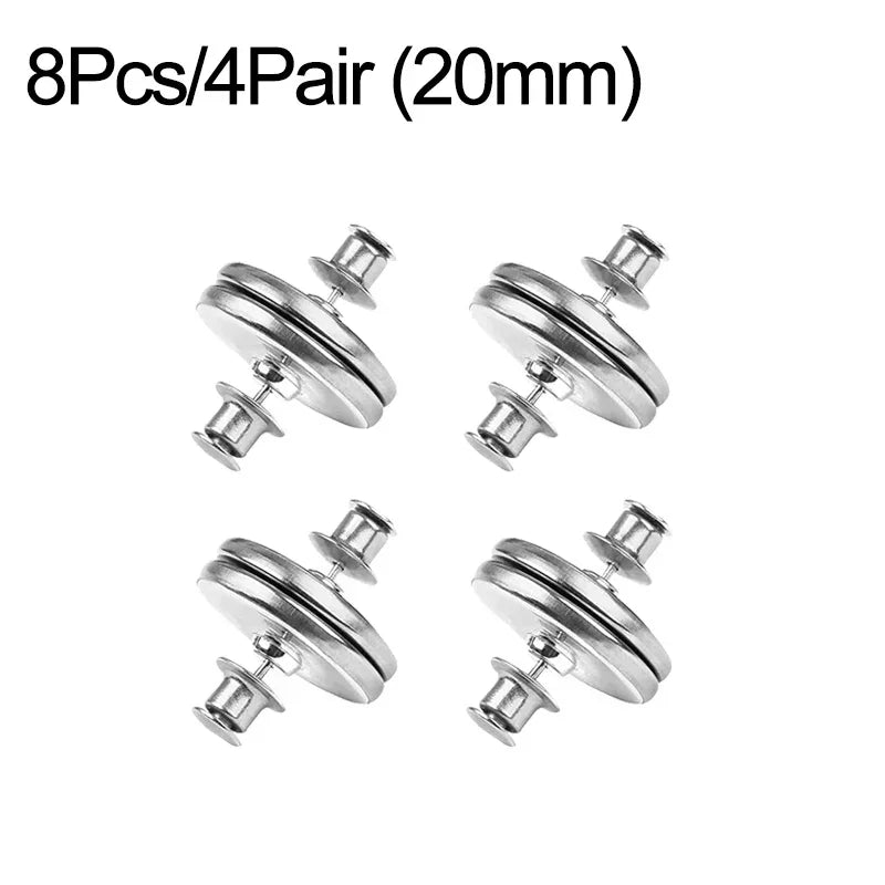 Magnetic Curtain Buttons Detachable Clips - For Everyday Home Use