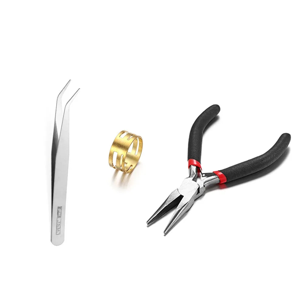 Jewelry Making Kit - Clasps, Jump Rings and Crimp Beads - Tool