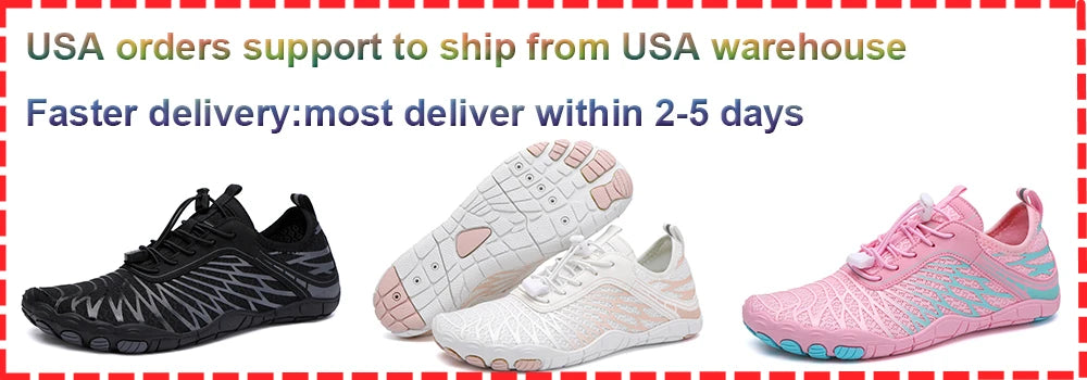 Unisex Amphibious Quick-Dry Water Shoes - Anti-Slip Barefoot Aqua Sneakers