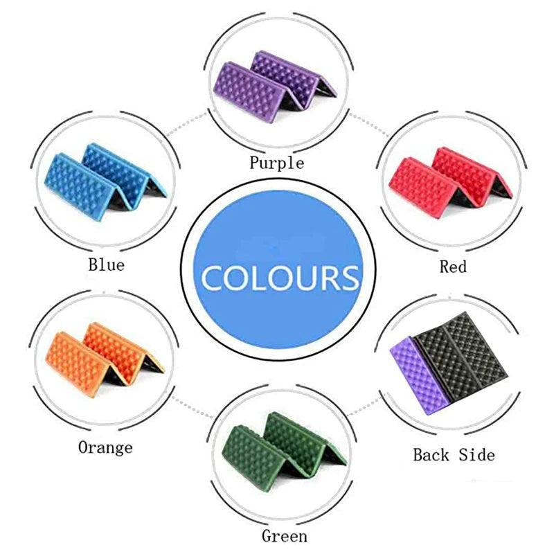 Camping Foam Seat Pad - Foldable Outdoor Cushion