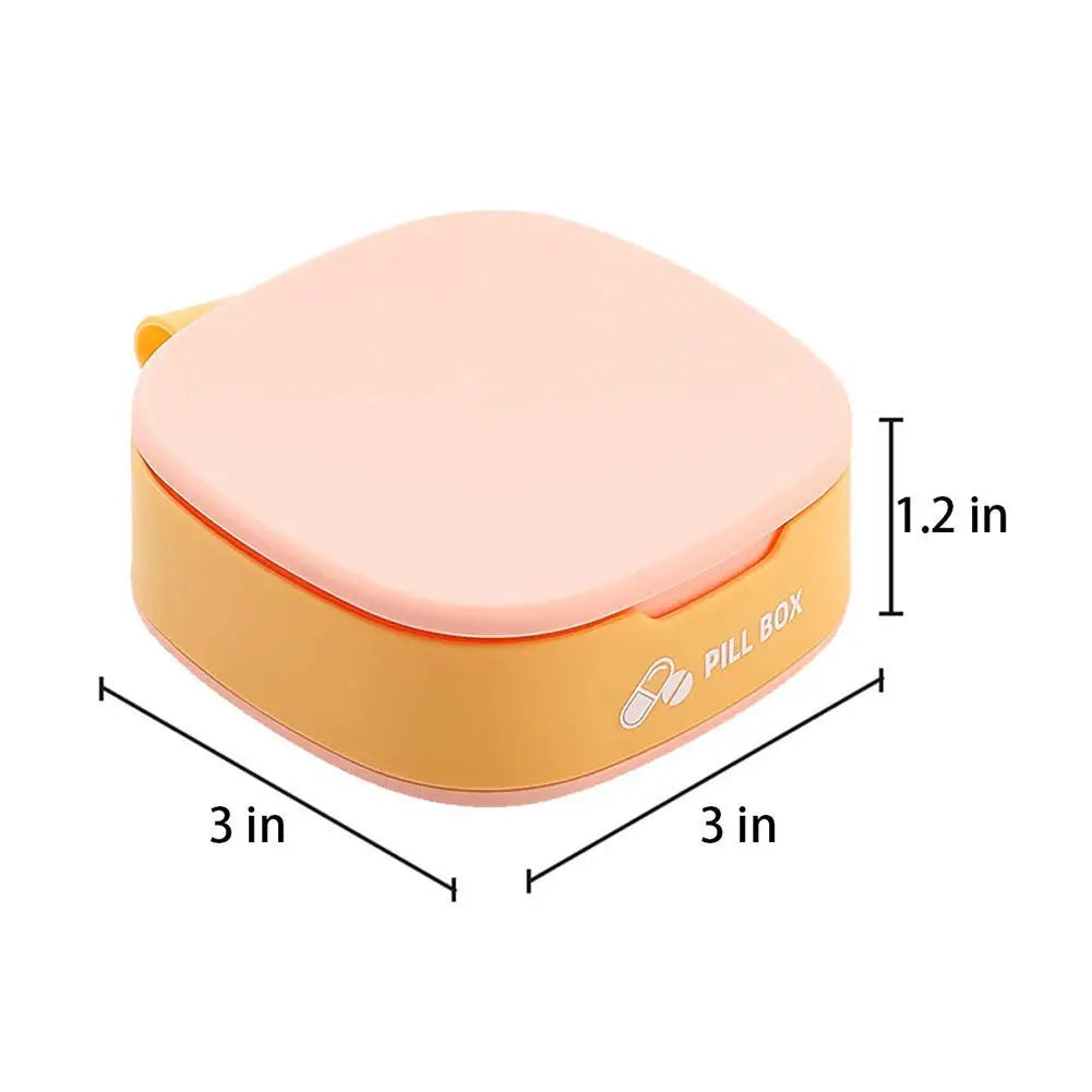 Days Pill Storage Box Mini - For Travel and Daily Carry