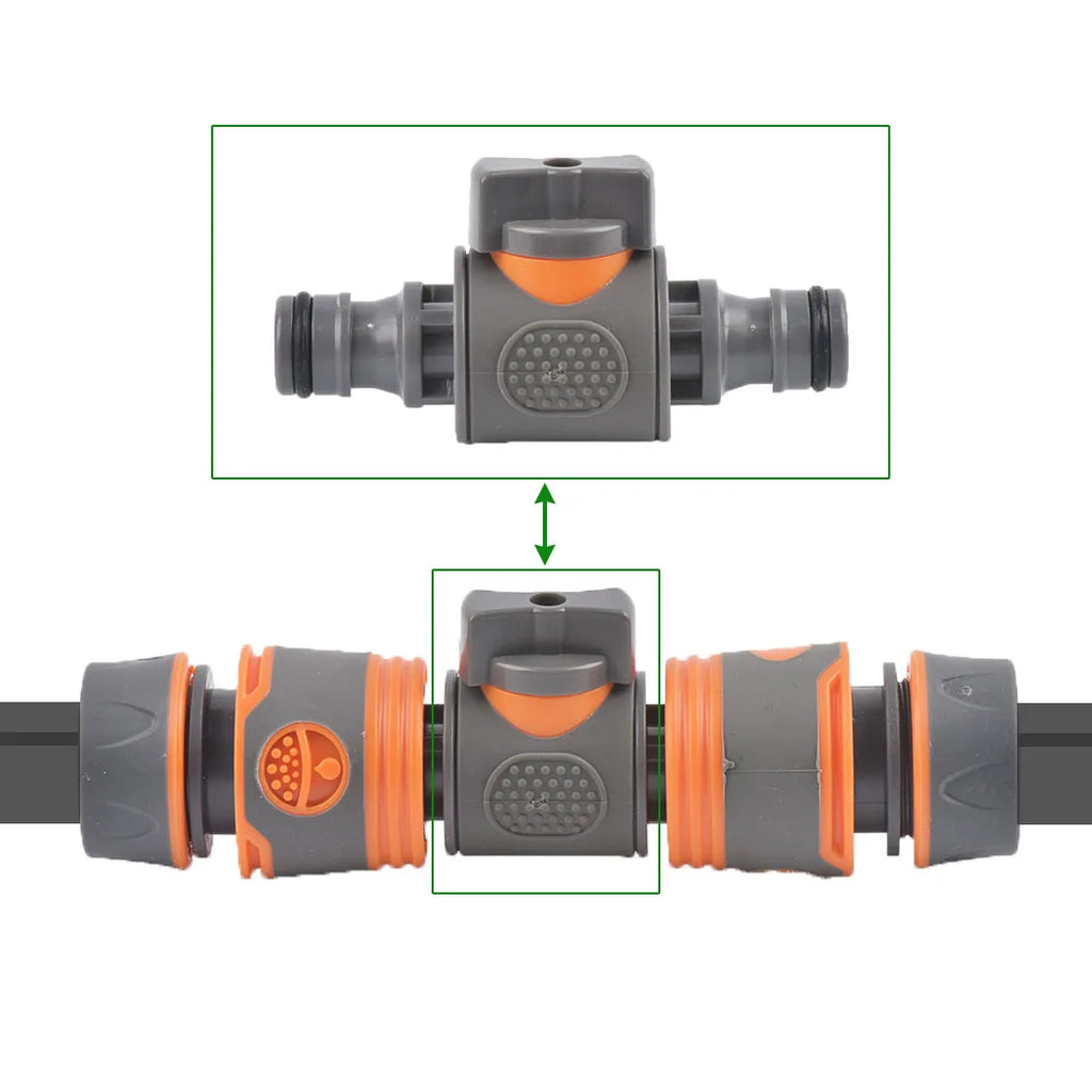 Garden Hose Quick Connector – Stop-Water Coupler for Easy Watering