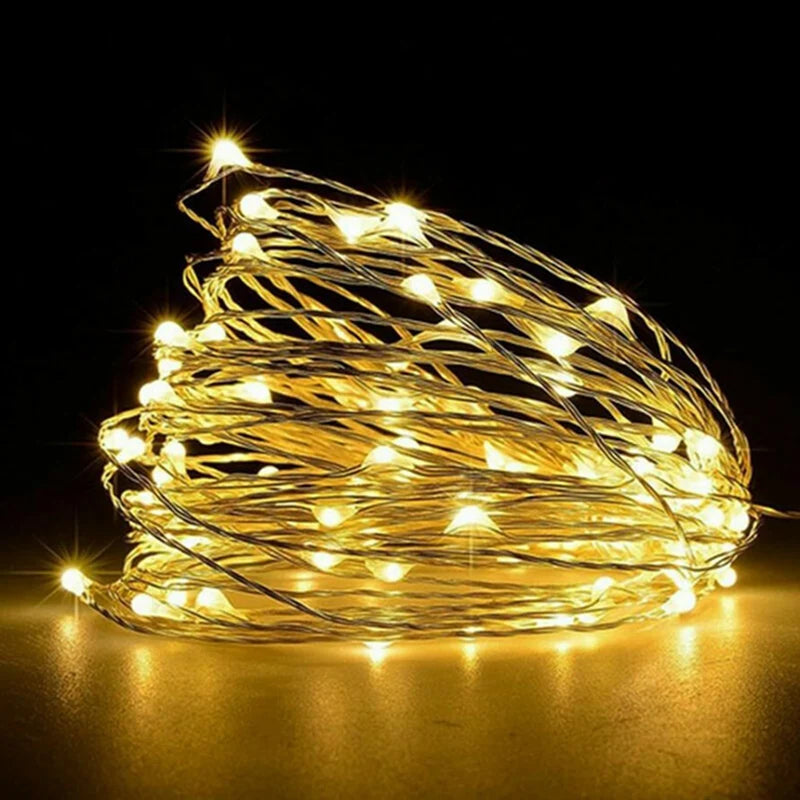 Battery Fairy String Lights – Flexible Glow for Patio and Party Decor