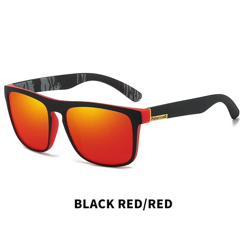 Square Polarized Sunglasses - Driving Eyewear - C2