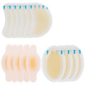 Invisible Heel Grip Patches - 15-Piece Silicone Shoe Liners