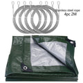 Outdoor Tarp Rain Cover - Reinforced Camping Shelter Sheet