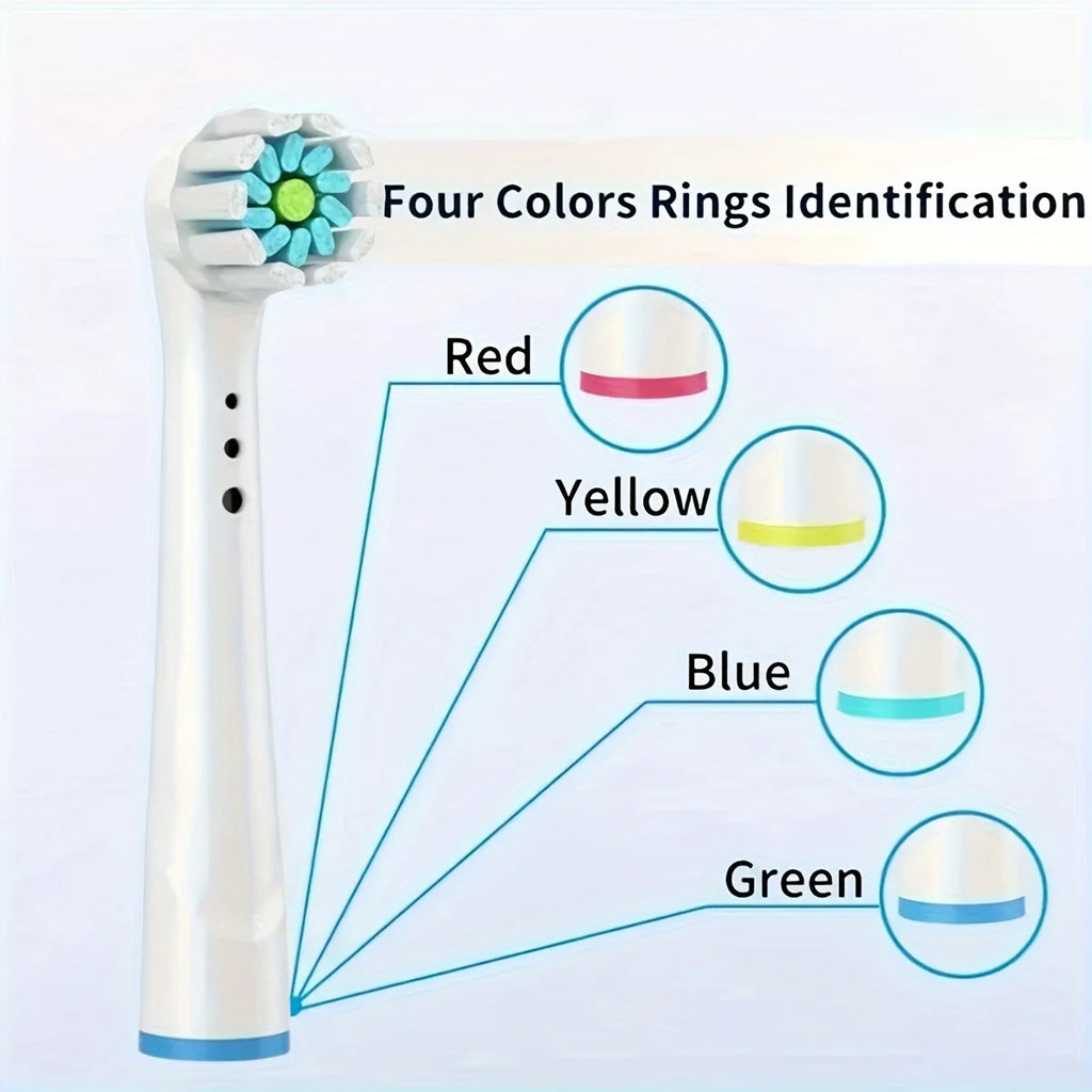 Replacement Toothbrush Heads Compatible Oral-b - For Travel and Daily Carry