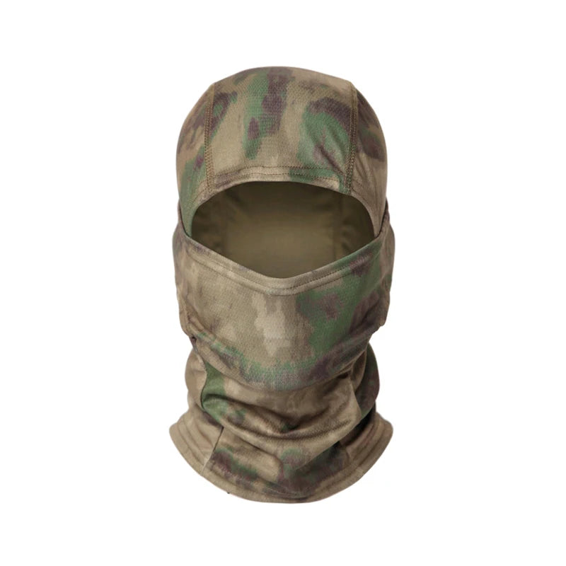 Printed Outdoor Balaclava - Lightweight Face Cover Scarf - At
