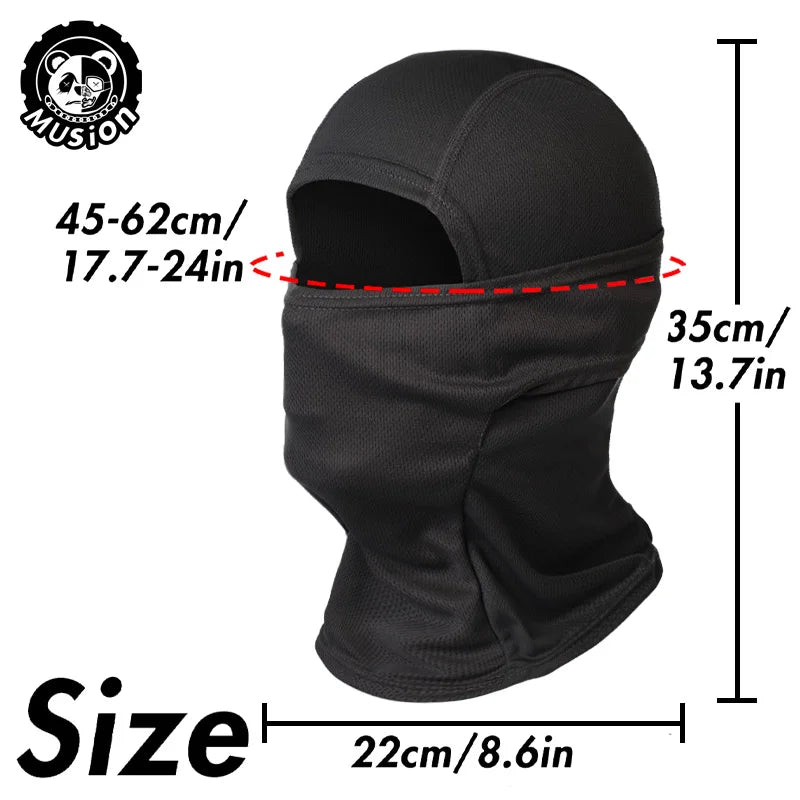 Lightweight Balaclava Face Cover - Outdoor Cycling and Hiking Mask