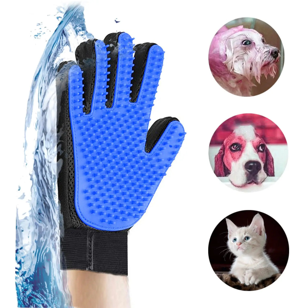 Cat Hair Remove Gloves Rubber - For Everyday Pet Use