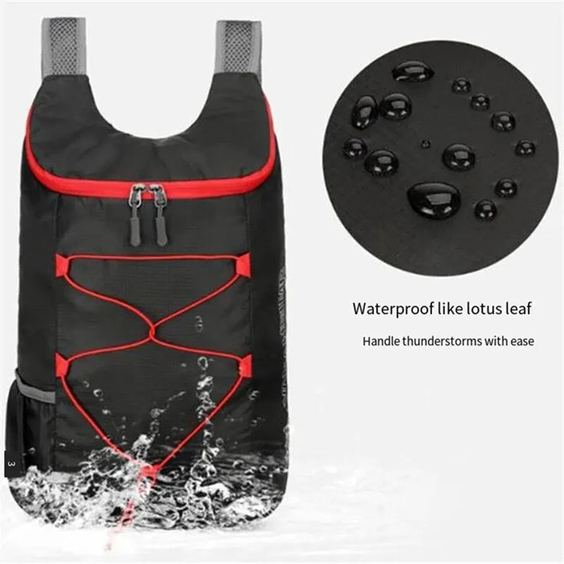 Foldable Travel Backpack - Lightweight Pack for Hiking Trips