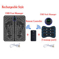 EMS Foot Massager Pad – USB Relaxation Mat with 8 Modes for Home